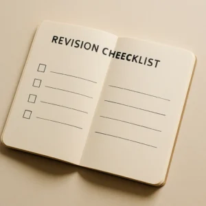 Draft Revision Checklist